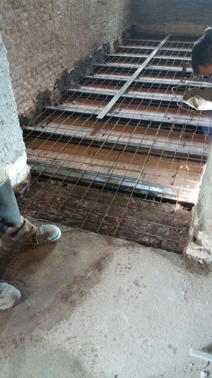 Consolidamento pavimentazione preparazione