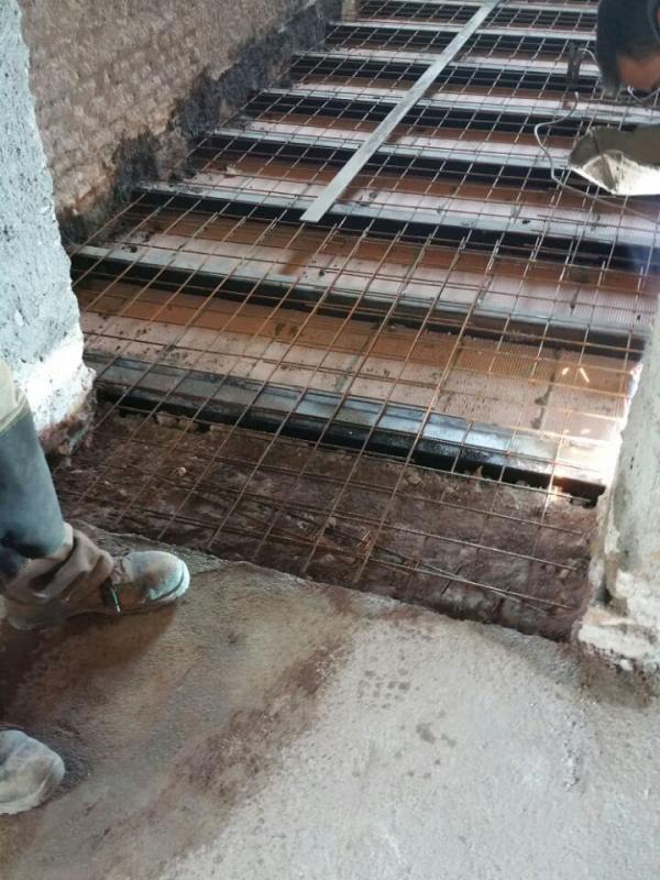 Consolidamento pavimentazione preparazione